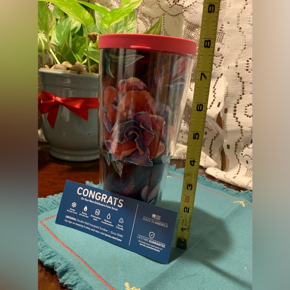 tervis Other - ✨⚡️💥Tervis Tumbler 24 oz SUGAR MAGNOLIA WITH LID NEW